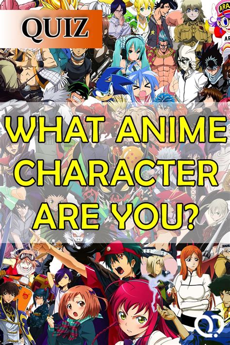 anime quotev|what anime character are you quiz.